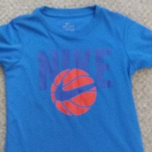Nike Dry Fit T-shirt, Blue and Orange